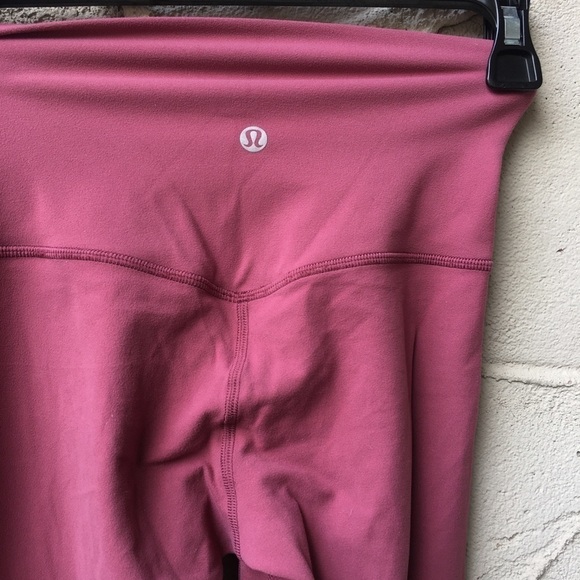 Lululemon Align Crop Misty Merlot Size 2 - Picture 9 of 10